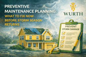 Storm damage readiness checklist