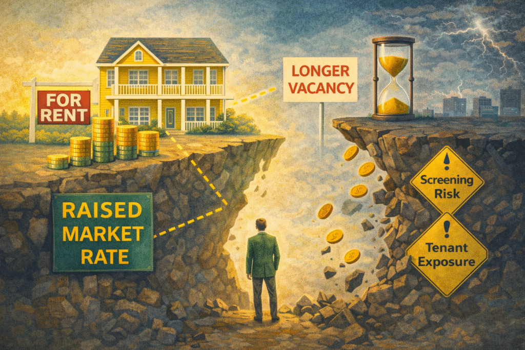 The risks of higher rental rates