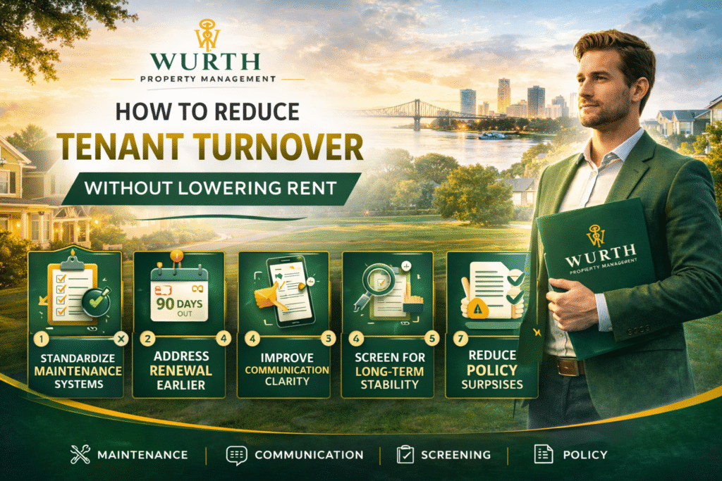 How to reduce tenant turnover strategies
