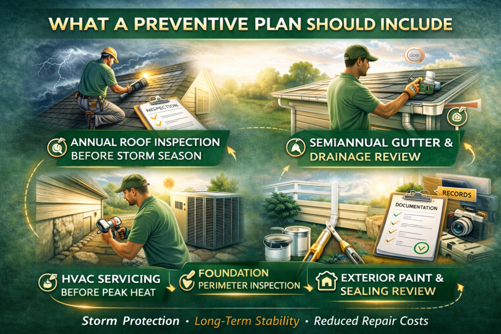 Essential preventive maintenance plan steps